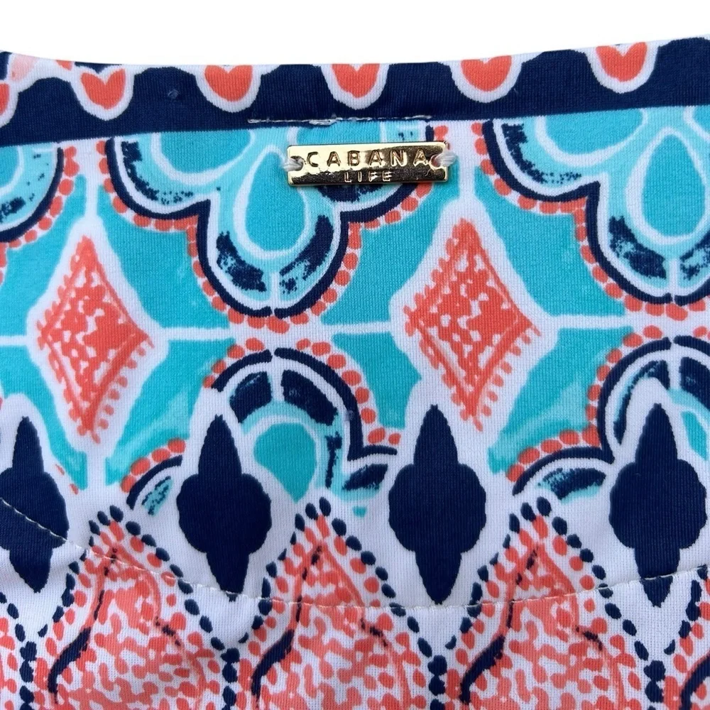 NWT Cabana Life Girl’s St. Barts Wash Guard Long Sleeve Swim Top - Size 12